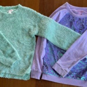 Cat & Jack Sweater and Shirt